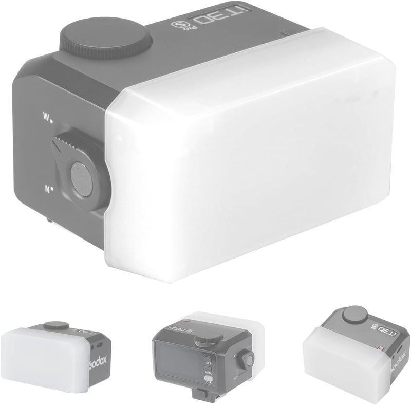 soonpho Flash Diffuser for Godox IT30 PRO Mini TTL Flash IT30Pro Diffuser IT 30 Pro Diffuser for Godox IT30 PRO C/N/S/F/O/P - Image 1